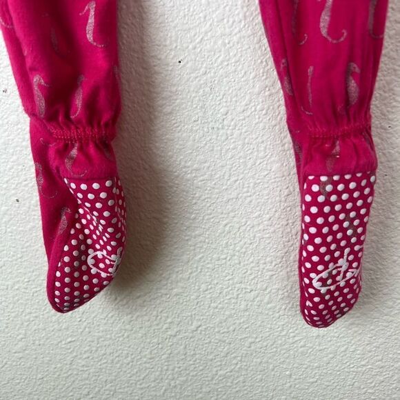 KicKee Pants Prickly Pear Mini Seahorses Muffin Ruffle Coverall with Zipper - Picture 6 of 9